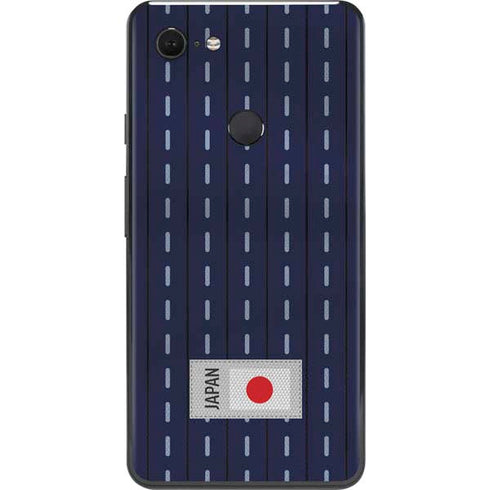 Japan Soccer Flag Google Pixel 3 XL Skin